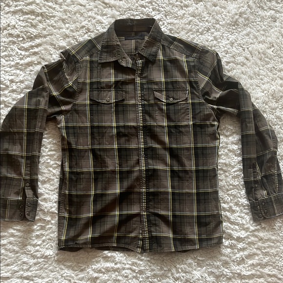 Kenneth Cole New York Other - Kenneth Cole Plaid Button-Up Shirt